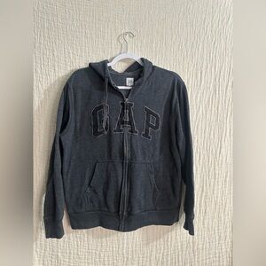 Gap Full zip sweater sz M